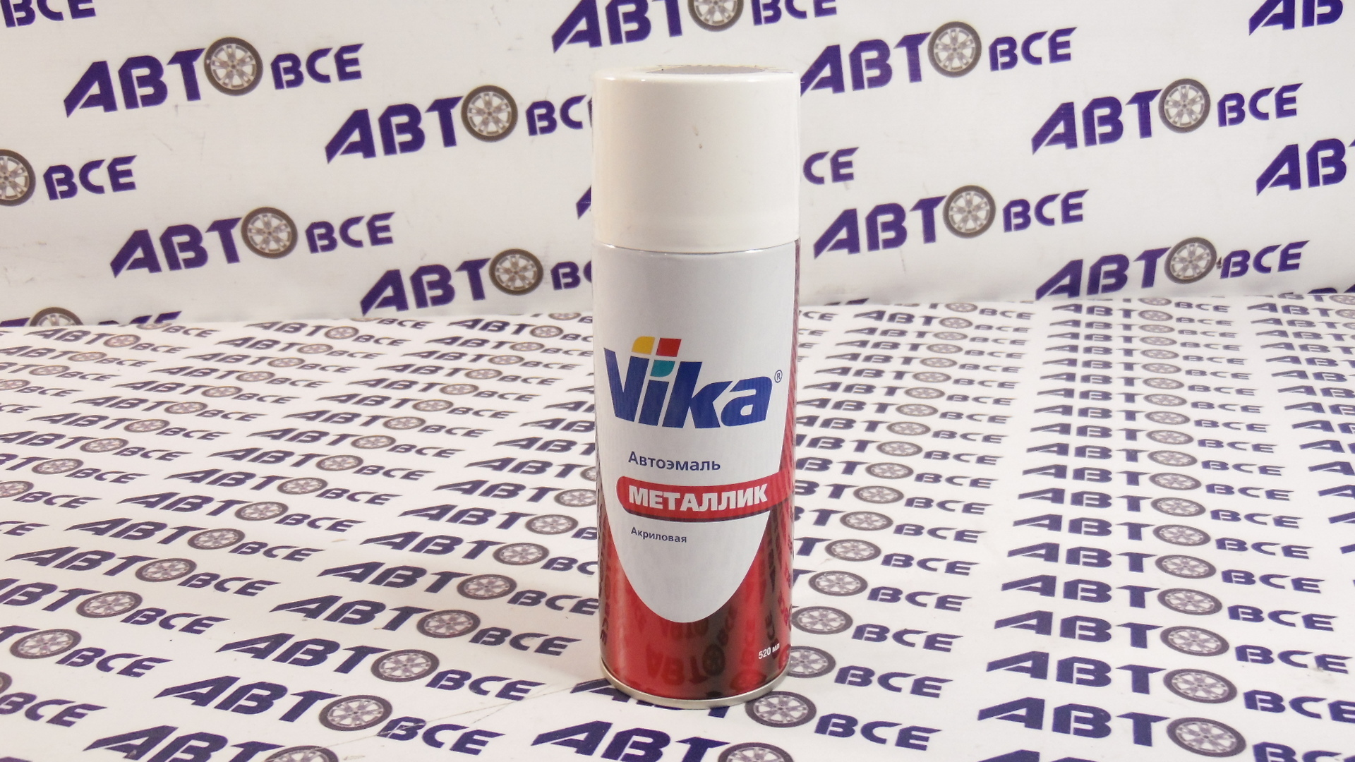 Аэрозоль (краска в баллонах) металлик Сандал 670 520мл. УЦЕНКА VIKA